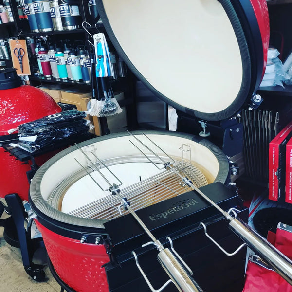 Rotisserie Attachment Rack for 24inch Ceramic Kamados