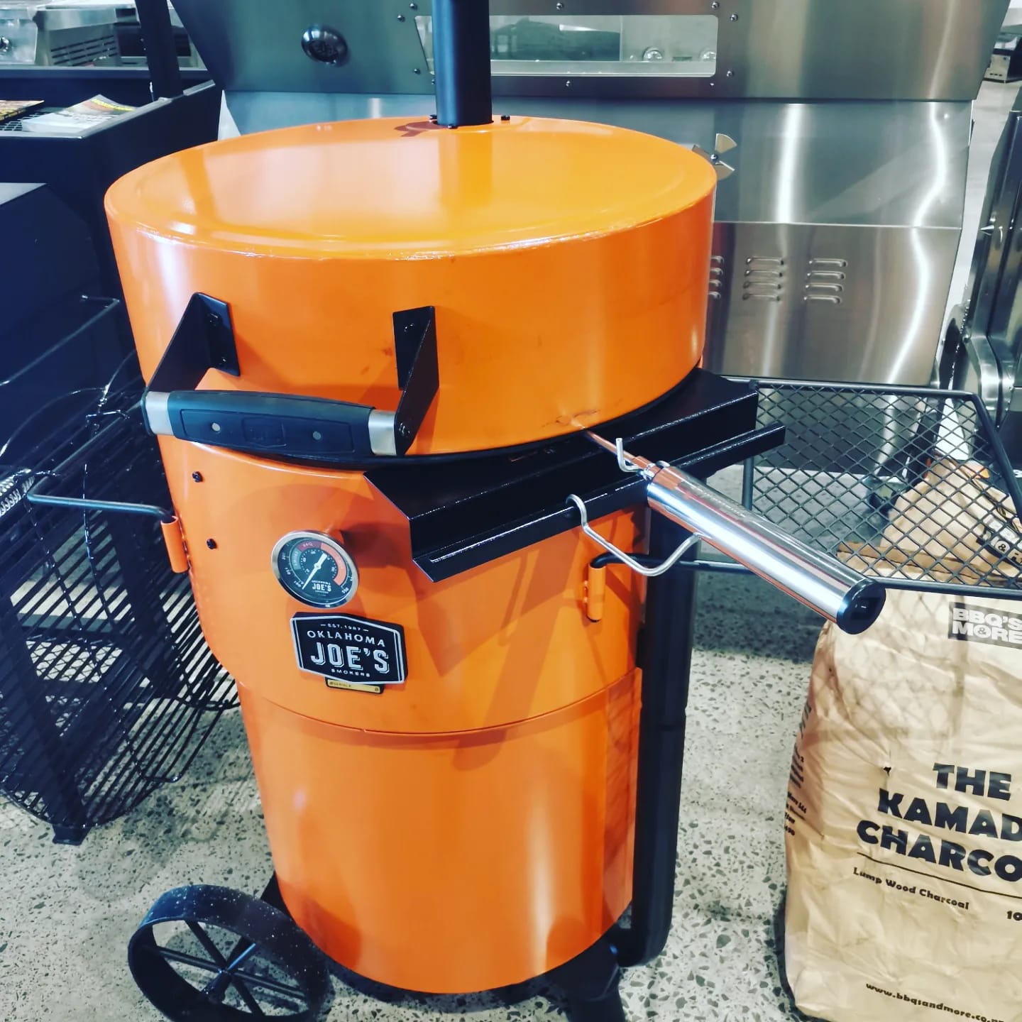 Rotisserie Attachment Rack for 24inch Ceramic Kamados