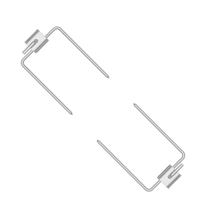 Double Premium Powered BBQ Rotisserie Kit