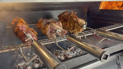 Triple Premium Powered BBQ Rotisserie Kit
